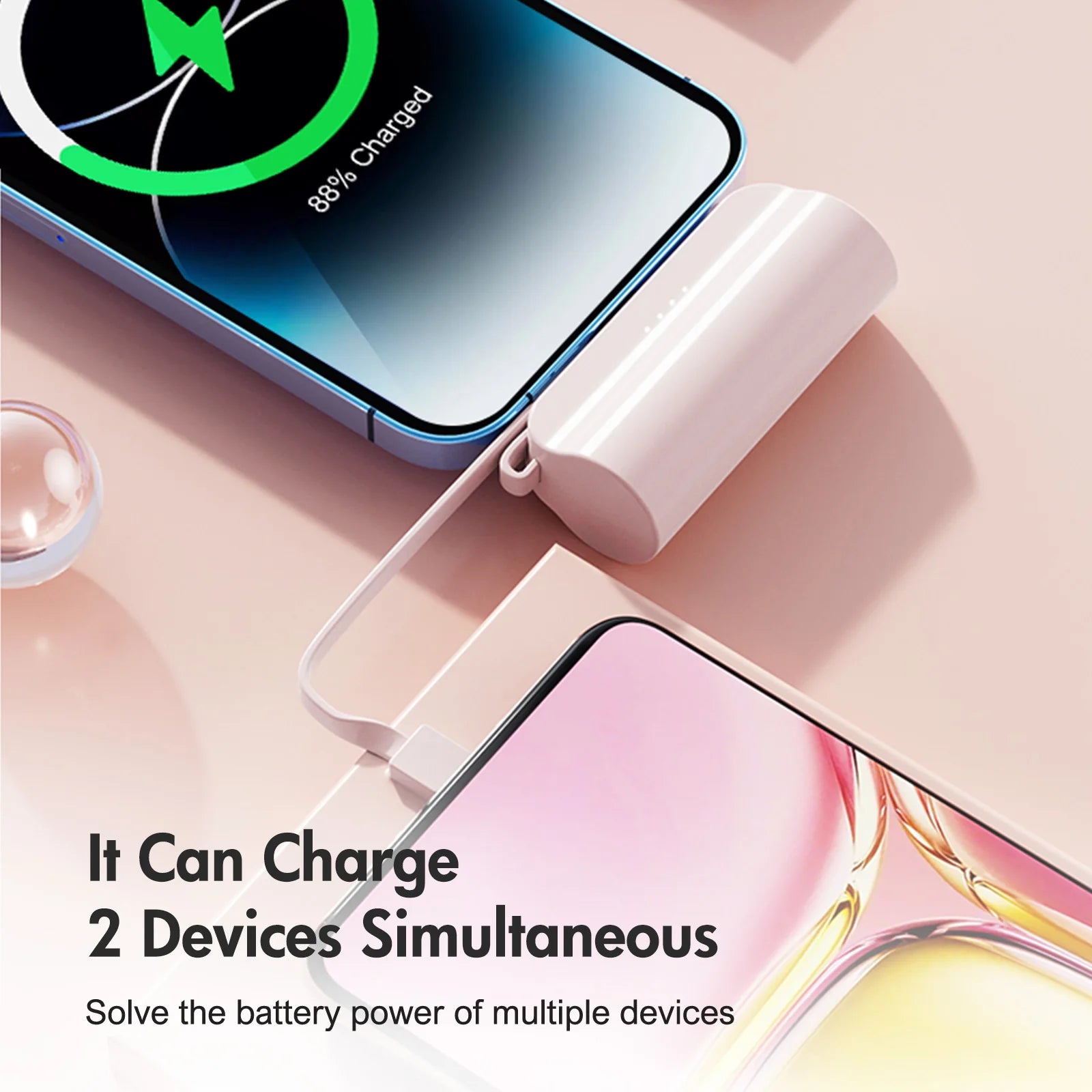 MIni Power Bank 4500mAh Fast Charging 10W Portable Type-C External Battery Charger For Huawei Samsung iPhone Powerbank