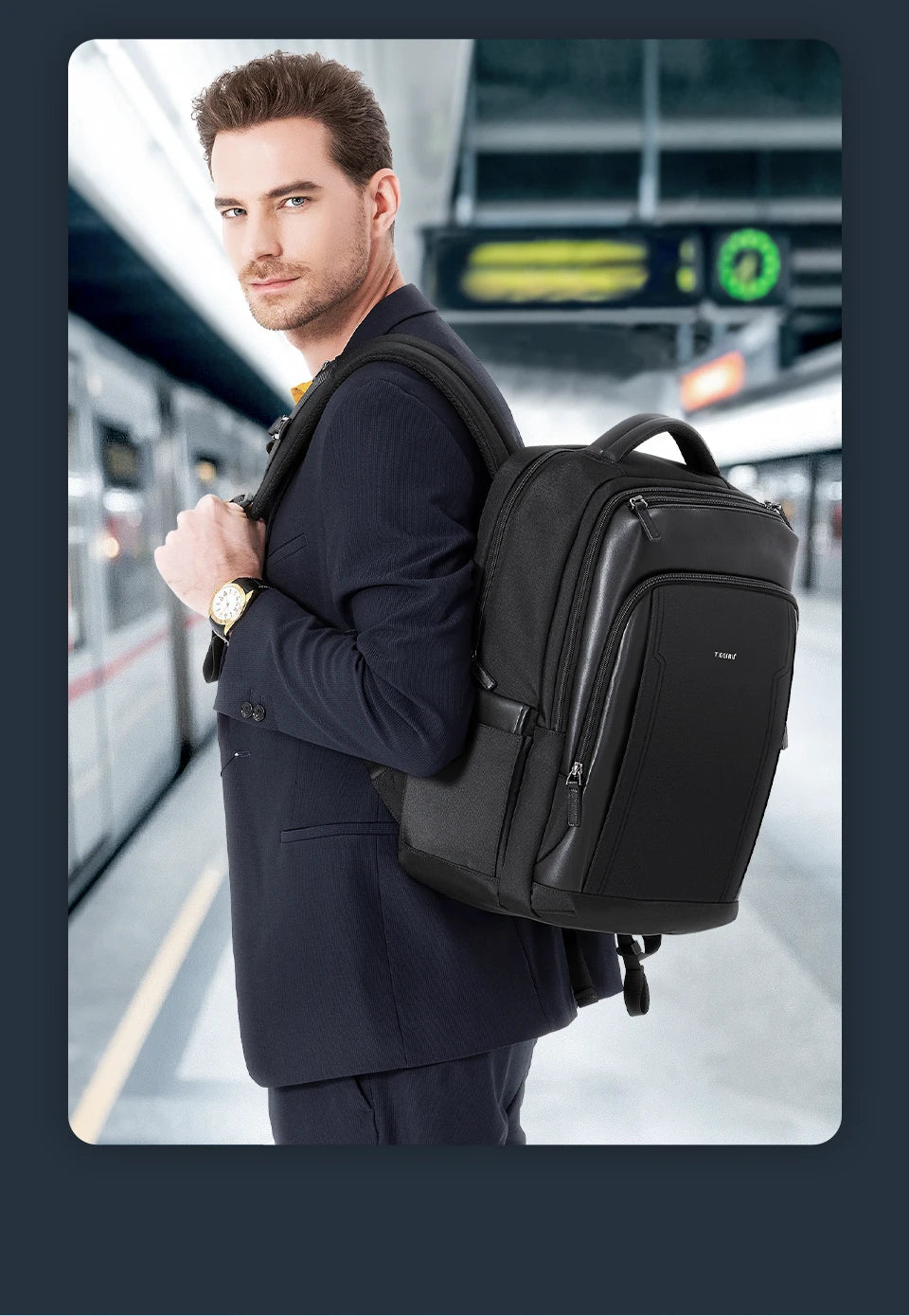 Tigernu Travel Backpacks For Men 14 15.6 17inch Laptop Backpacks Business Backpack Bags For Travel Backpacks Schoolbag knapsack