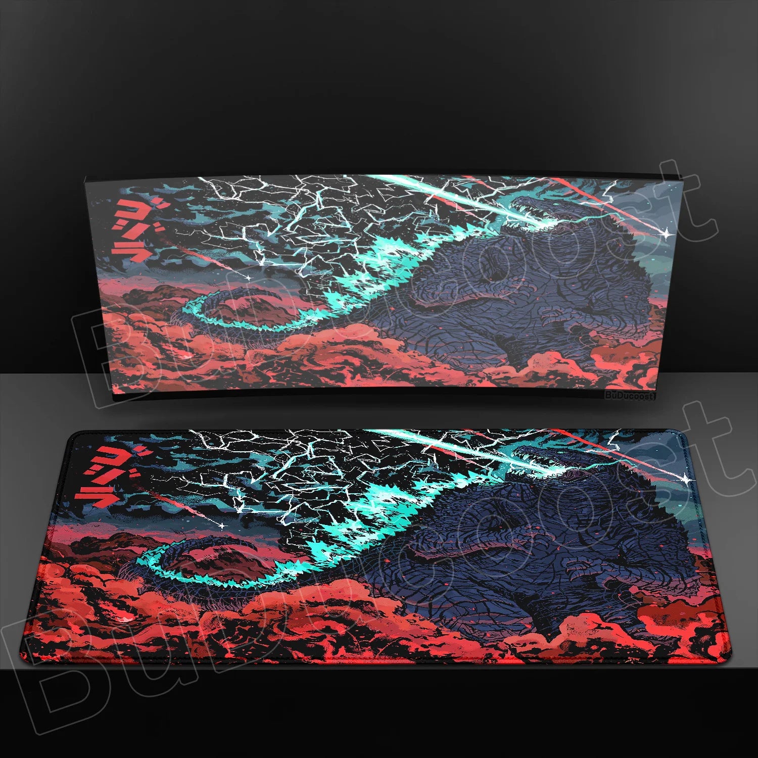 G-Godzillaes Mouse Pad Personalized Pattern 900x400mm XXL Lockedge Office Laptop Game Computer Desk Mat Table Keyboard Mouse Pad