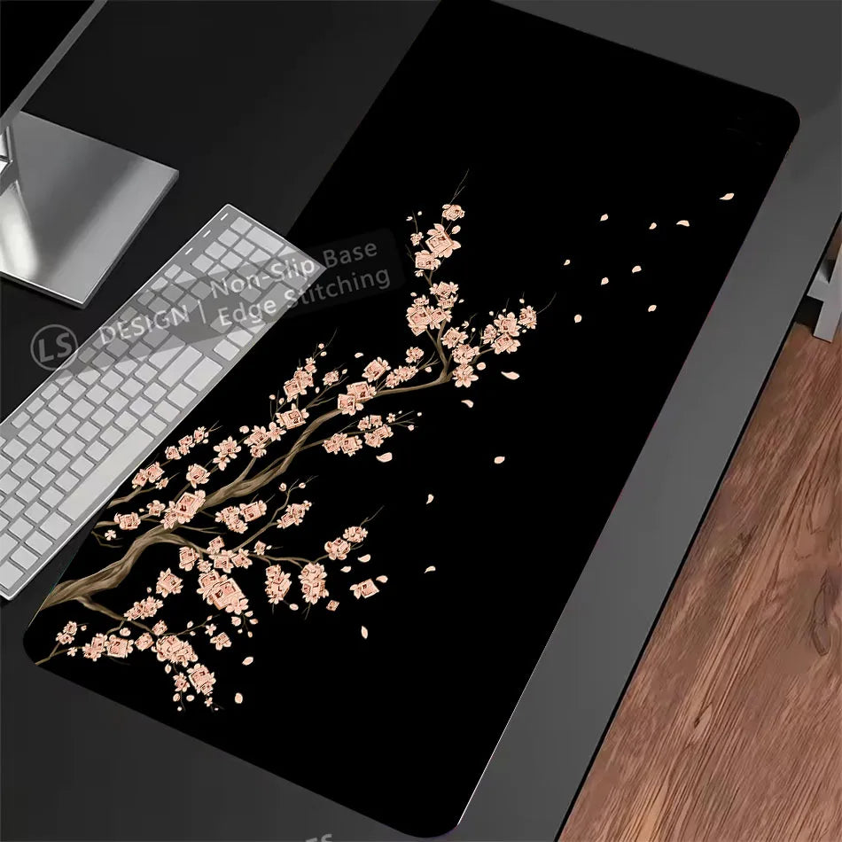 Japan Sakura Gaming Mouse Pad Xxl Various Colors Laptops  Cherry Blossom Mousepad Office Carpet Gamer Keyboard Computer Desks