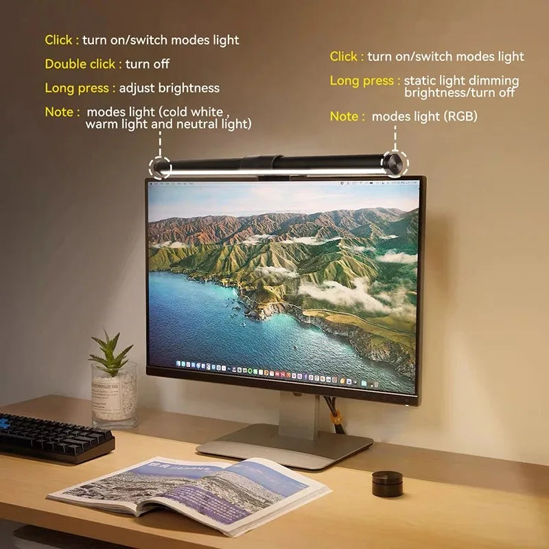 CHENBEN LED Screen Hanging Desk Lamp - WinSupport Tech