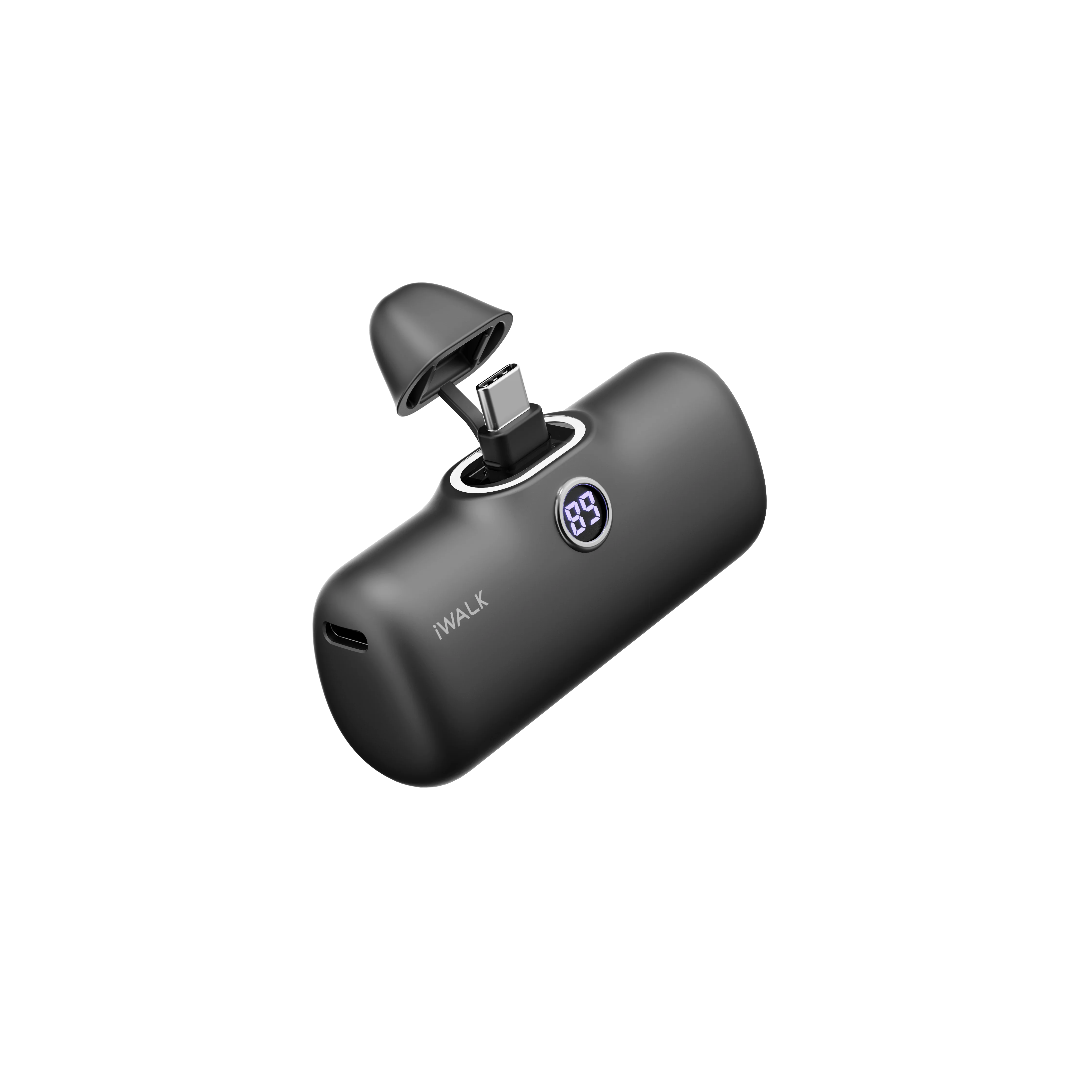 IWALK Capsule Power Bank Mini Portable Wireless Backup Battery Fast Charging Power Supply 4800mAh Suitable for iPhone Lightning
