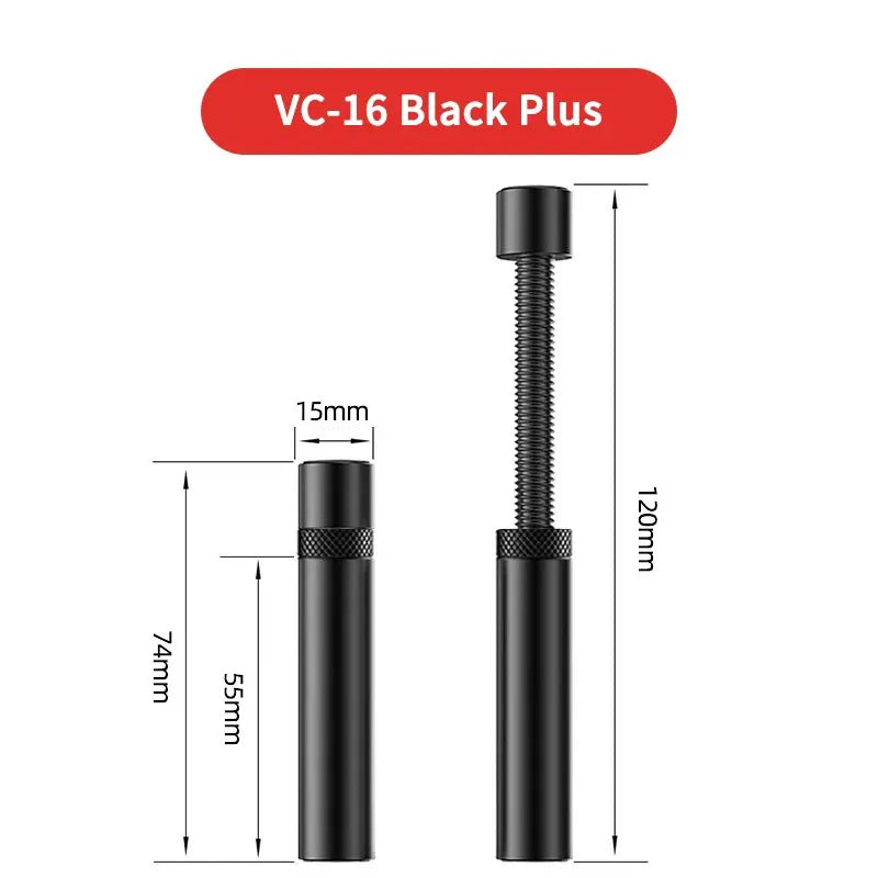 TEUCER VC-16 Computer Case Graphics Card Holder Aluminum RTX3090 4090 GPU Support 27-120mm Expansion Bracket