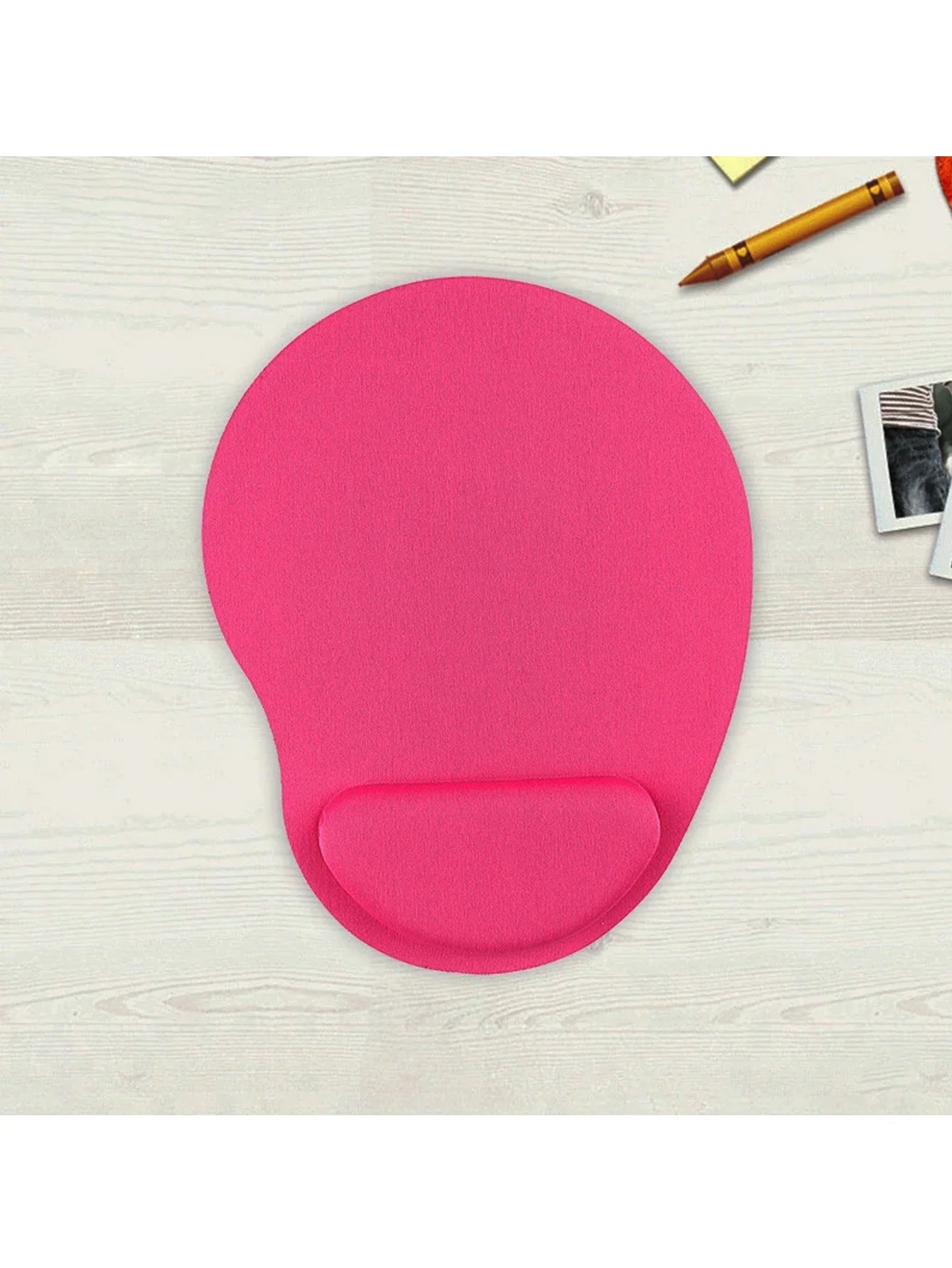 1 Piece Eva Wrist Rest Mouse Pad Laptop Mouse Wrist Support Pad Soft and Comfortable Solid Color Non-Slip Wrist Rest Mouse Pad Suitable for Daily Desktop Office Use