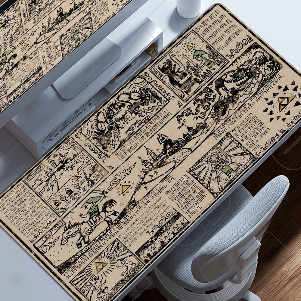 XXL HD Printing Zeldas of Legends Mouse Pad Maximum size 600x1200mm Keyboard Mousepad large Desk Mat PC Gamer Carpet Table pads