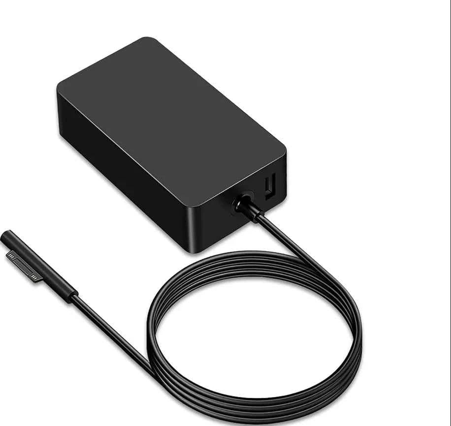 Laptop Charger 65W Adapter Compatible for Microsoft Surface Pro 9/8/X/7/6/5/4/3, Surface Laptop 5/Studio/4/Go/3/2/1,Surface Book