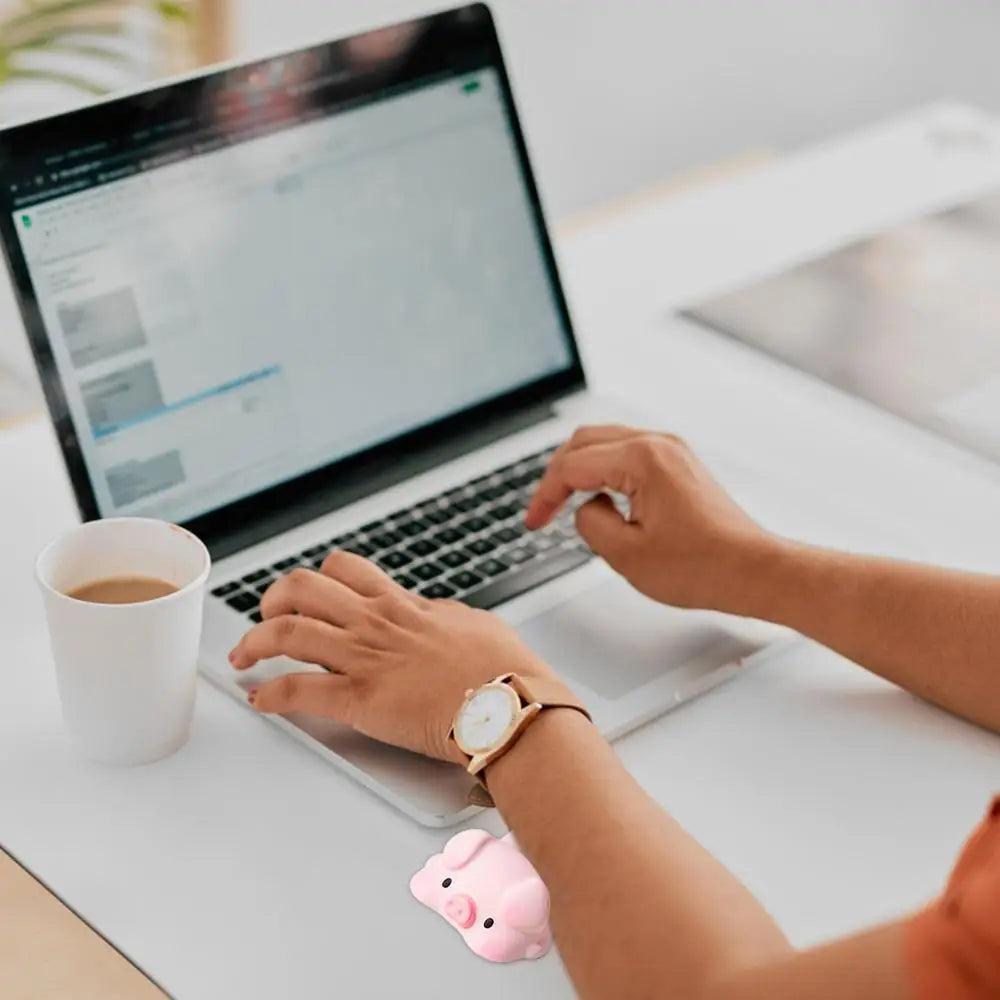 Cute Mouse Pad Keyboard Mouse Wrist Rest Support Girl Soft Computer Laptop Desk Mat Typing Protection Wrist Ergonomics Kawaii