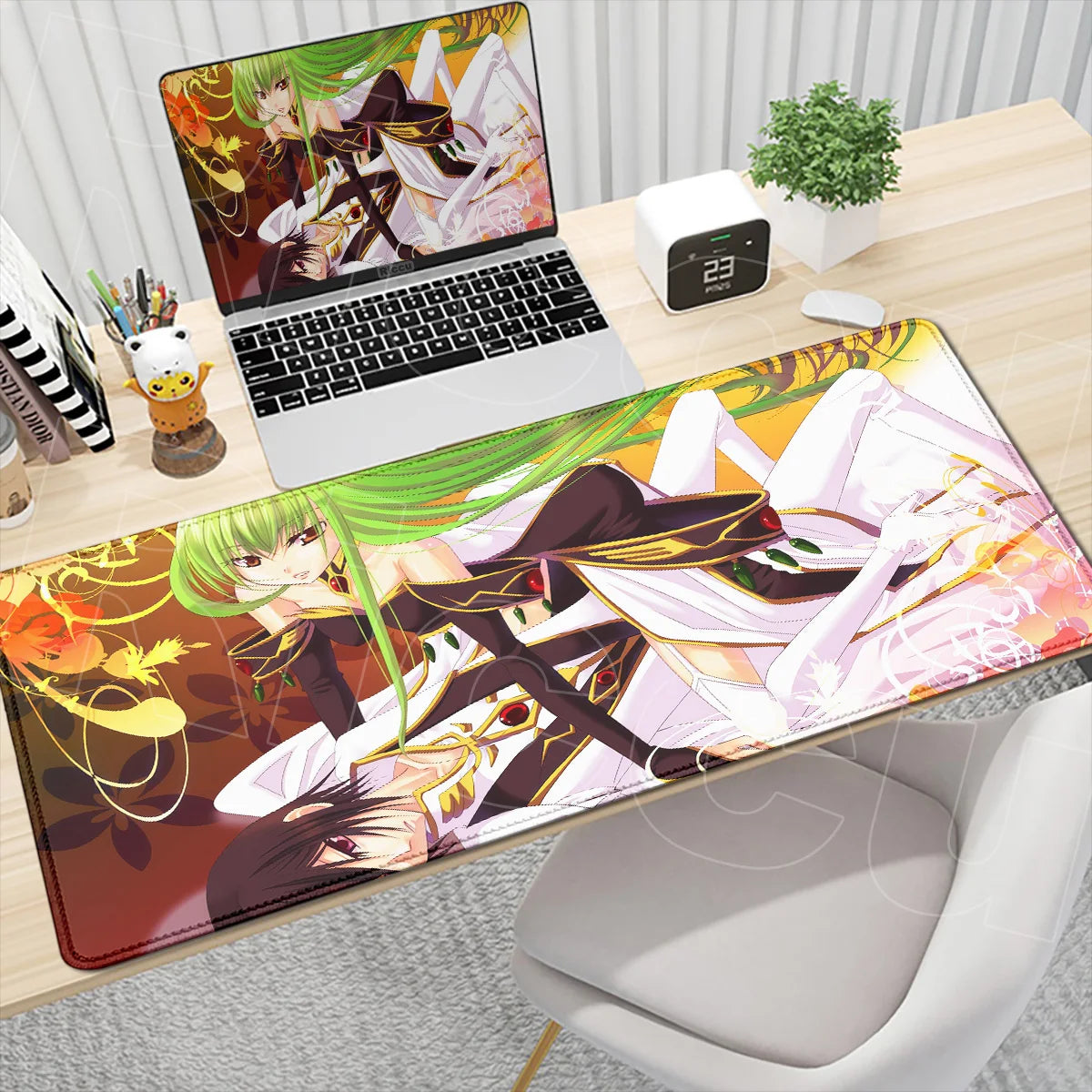 Code Geass Desk Mouse Pad XXL HD Printing Laptop Keyboard Mat Table Protector Carpet PC Gaming Accessories Lelouch CC Pretty Rug