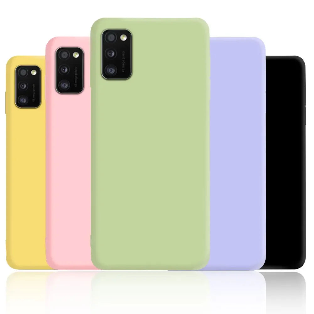 Liquid Soft Silicone TPU Case For Samsung Galaxy S20 S21 S22 S23 Plus Note 20 Ultra S21 FE 5G Back Cover Cases