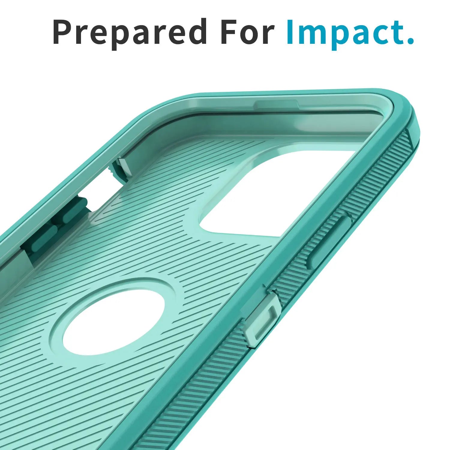 For iPhone 14/14 Plus/14 Pro Shockproof Phone Case Rugged Hybrid Heavy Duty Soft Protective Cover With Belt Clip