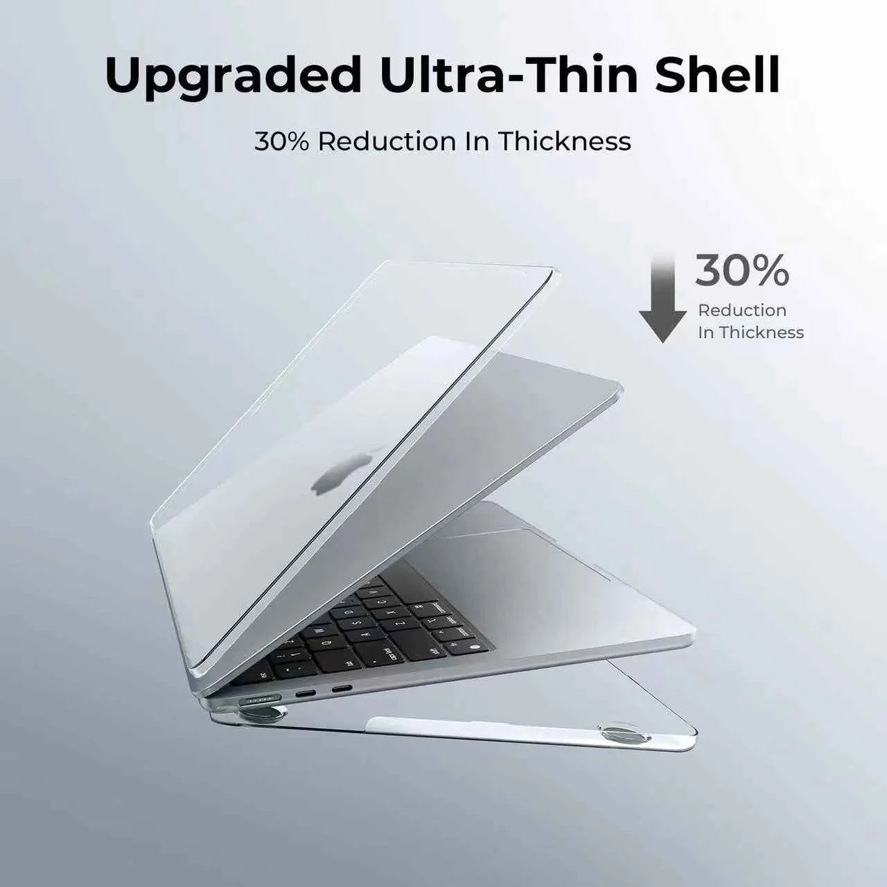 Laptop Case For MacBook Pro 14/16 inch Pro/Max M5 M4 M3 M2 M1 Chip 2026-2021 Case,Ultra Thin Hard Shell Cover For Air 13/15'' M5