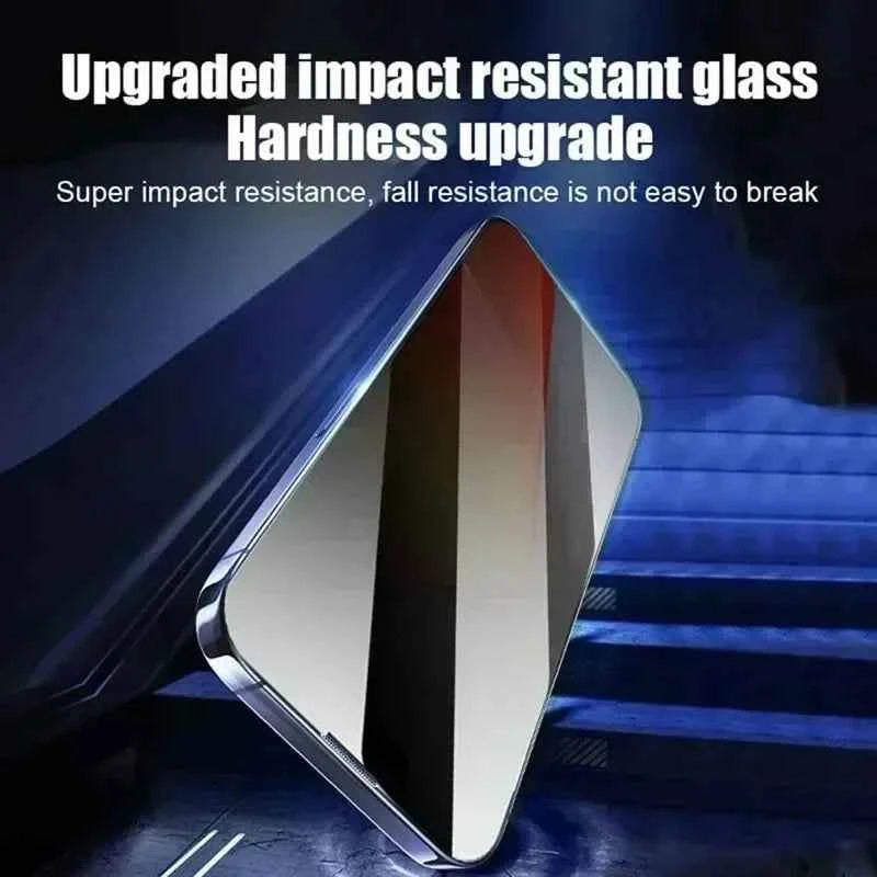 3Pcs Dust Free Installation Privacy Screen Protector for IPhone 16 14 11 12 13 15 Pro Max 7 8 Plus Mini X XR 17 Anti-spy Glass