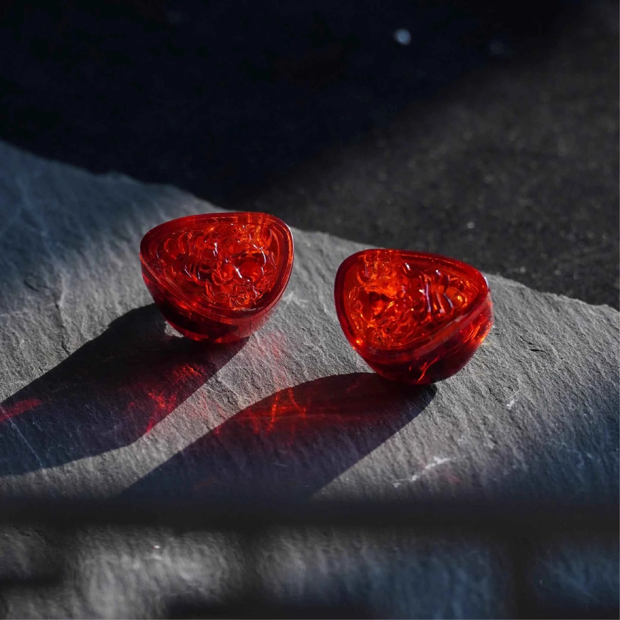 TANGZU WANER SG 2 Red Lion Edition 10mm PET Single Dynamic In-Ear Earphones with Silicone Storage Bag and Sancai wide bore