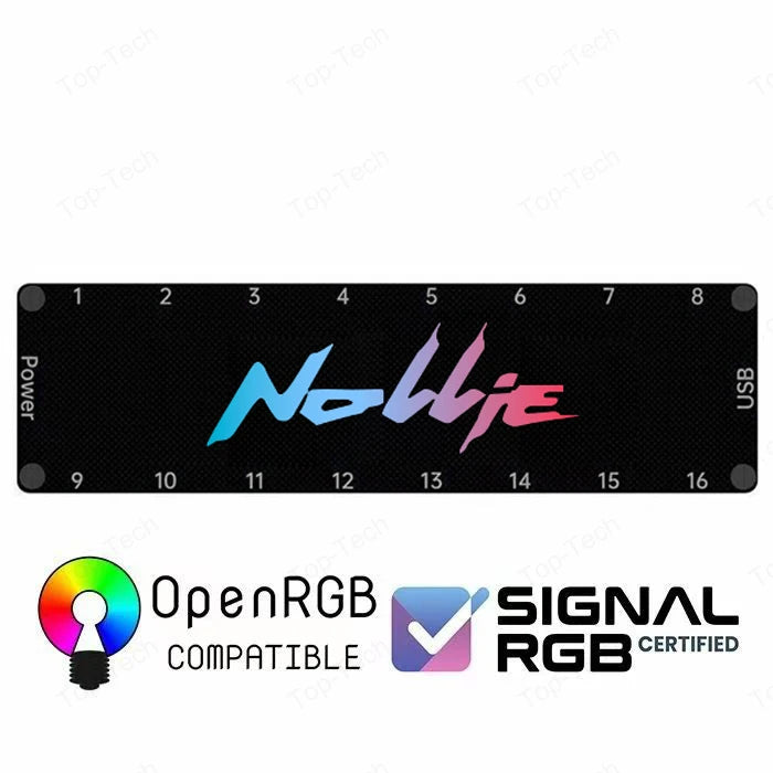 5V 3PIN ARGB Controller 8 Way 16 Way Addressable ARGB Splitter Support SignalRGB OpenRGB SATA Power for Motherboard Interface