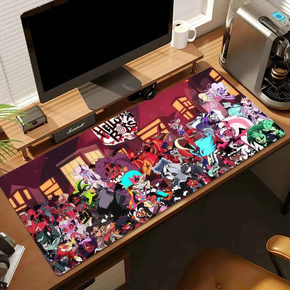 Mouse H-Helluva Pad Anti-fray B-Boss Home Custom Ergonomic Office Rubber Cartoon Large Desk Funny Mat Keyboard PC Non-slip