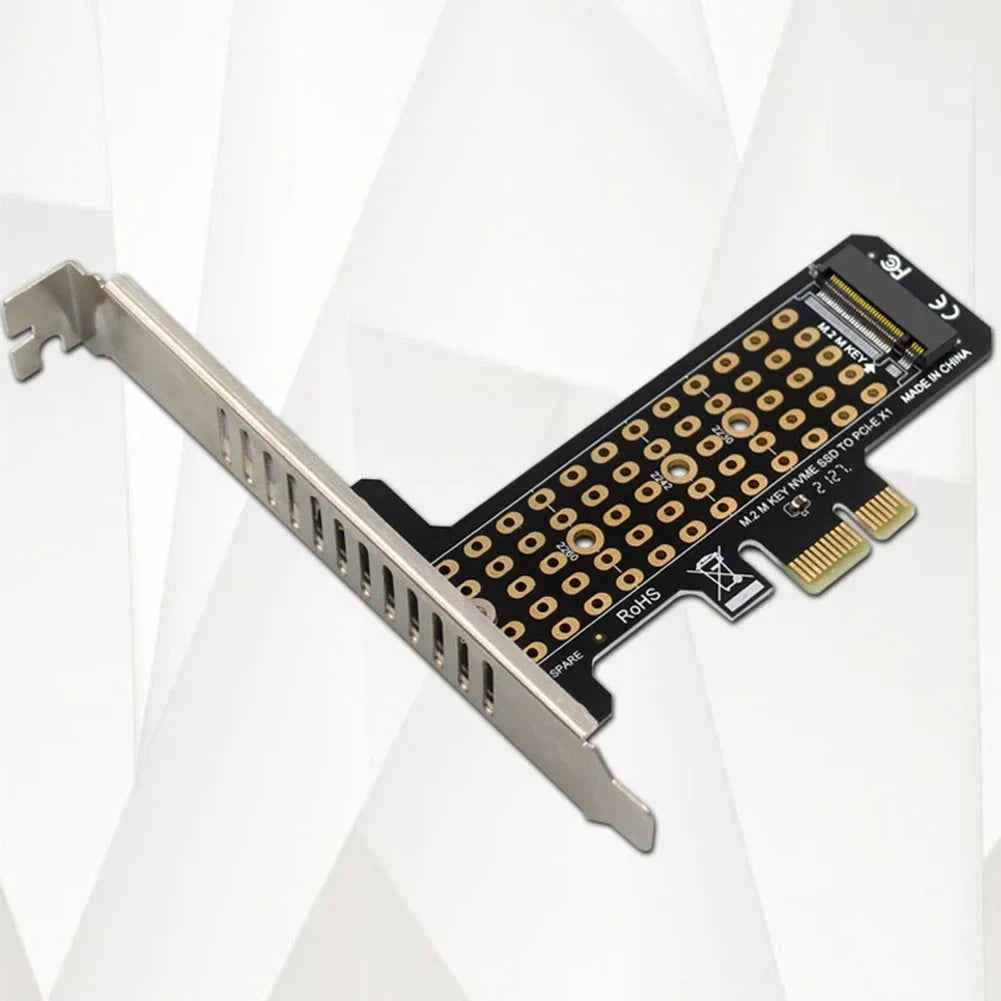 M.2 NVME To PCIe4.0 X1 Expansion Card 32Gbps Converter Card Support PCIe X1 X4 X8 X16 Interface for SSD 2230/2242/2260/2280