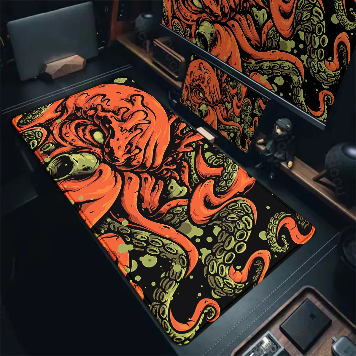 Octopus Monster Mouse Pad Large Size Gamer Keyboard Desk Mats Computer Table Gaming Mat XXL Extended Mausepad Office Accessories