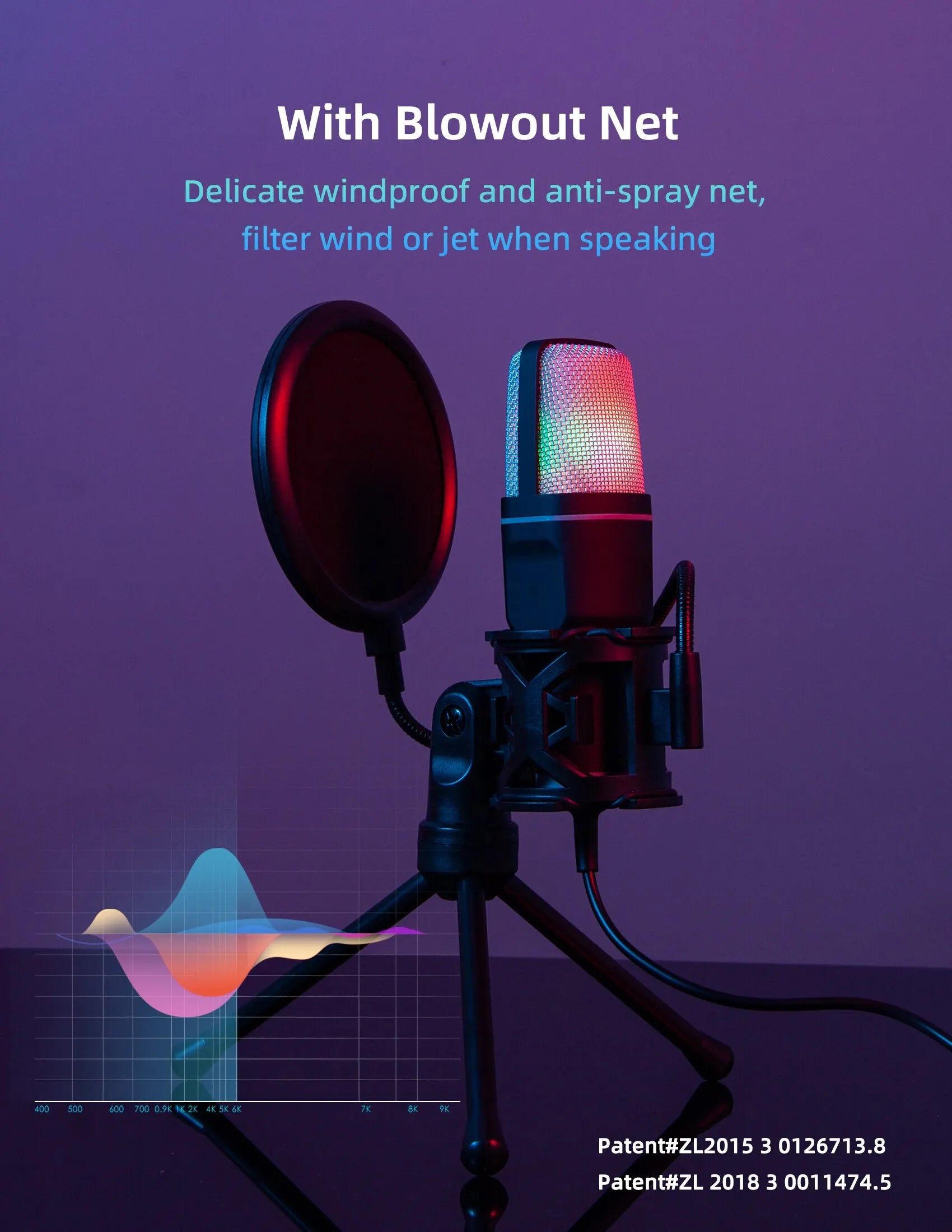 Professional USB Condenser Microphone Kit – Gaming & Podcast Mic for PC/Laptop, Wired Studio Recording Mic for Streaming, Karaoke & Voice Overs.