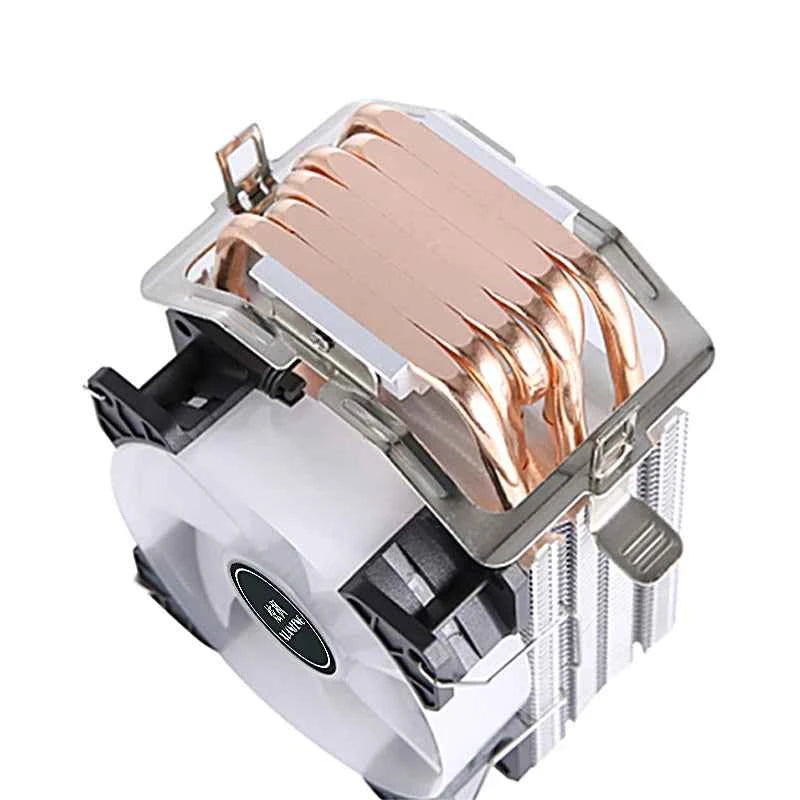 CPU Radiator PC 2/4/6 Heat Pipe Cooling 90mm Fan For LGA115x 1200 2011 x79 x99 E5 2066 1700 2099 i3 i5 i7 AMD