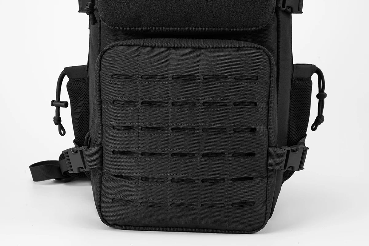 25L Tactical Backpack – MOLLE Hiking & Survival Backpack for Men & Women, Waterproof Fitness Outdoor Bag with Dual Cup Holders
