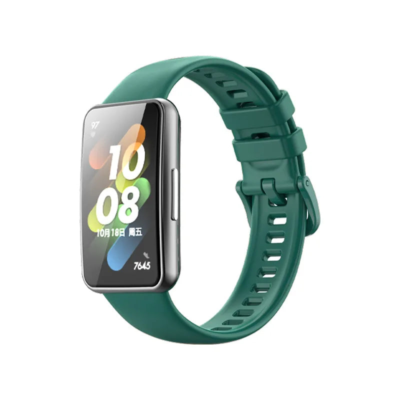 Silicone Strap For Huawei Band 8 Strap Accessories SmartWatch Replacement watchband Wristband correa bracelet for Huawei Band 8