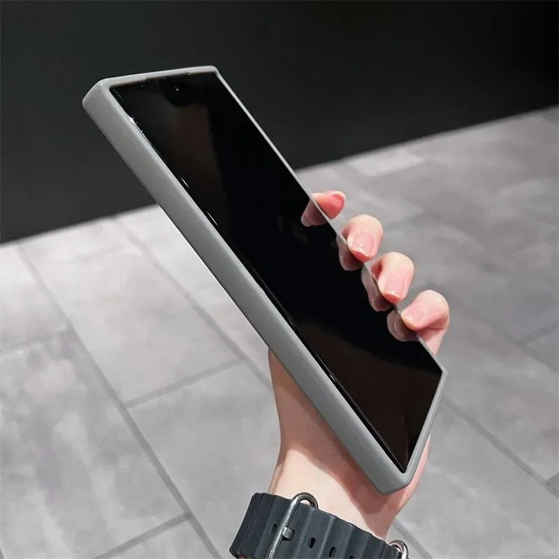 For Magsafe Hidden Holder Clear Case For Samsung Galaxy S26 S25 S24 Ultra Plus S23 FE Shockproof Magnetic Wirelesss Charge Cover