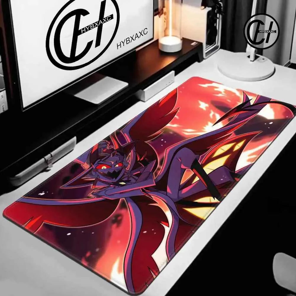 Mouse Pad H-azbin H-otel Player Computer Accessories Mousepad Laptop Keyboard Pad PC Tablemat Carpet Anime XXL Gamer DeskMat