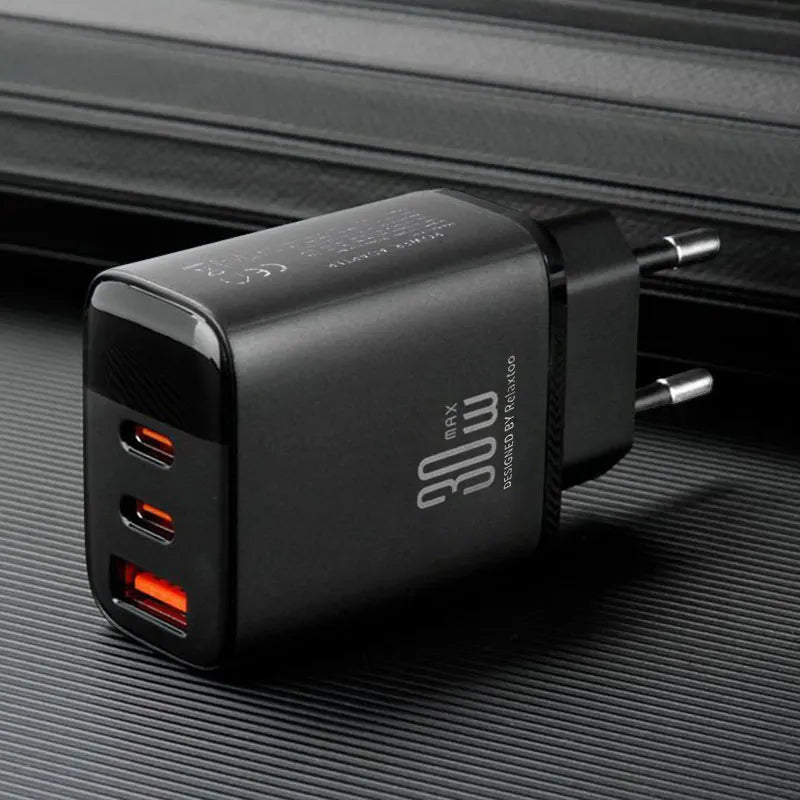 65w USB Type-C Charger PD Fast Charger Quick Charger PD 45W 30w Dual USB C Charger For iPhone Samsung S26 S25 Laptop Tablet