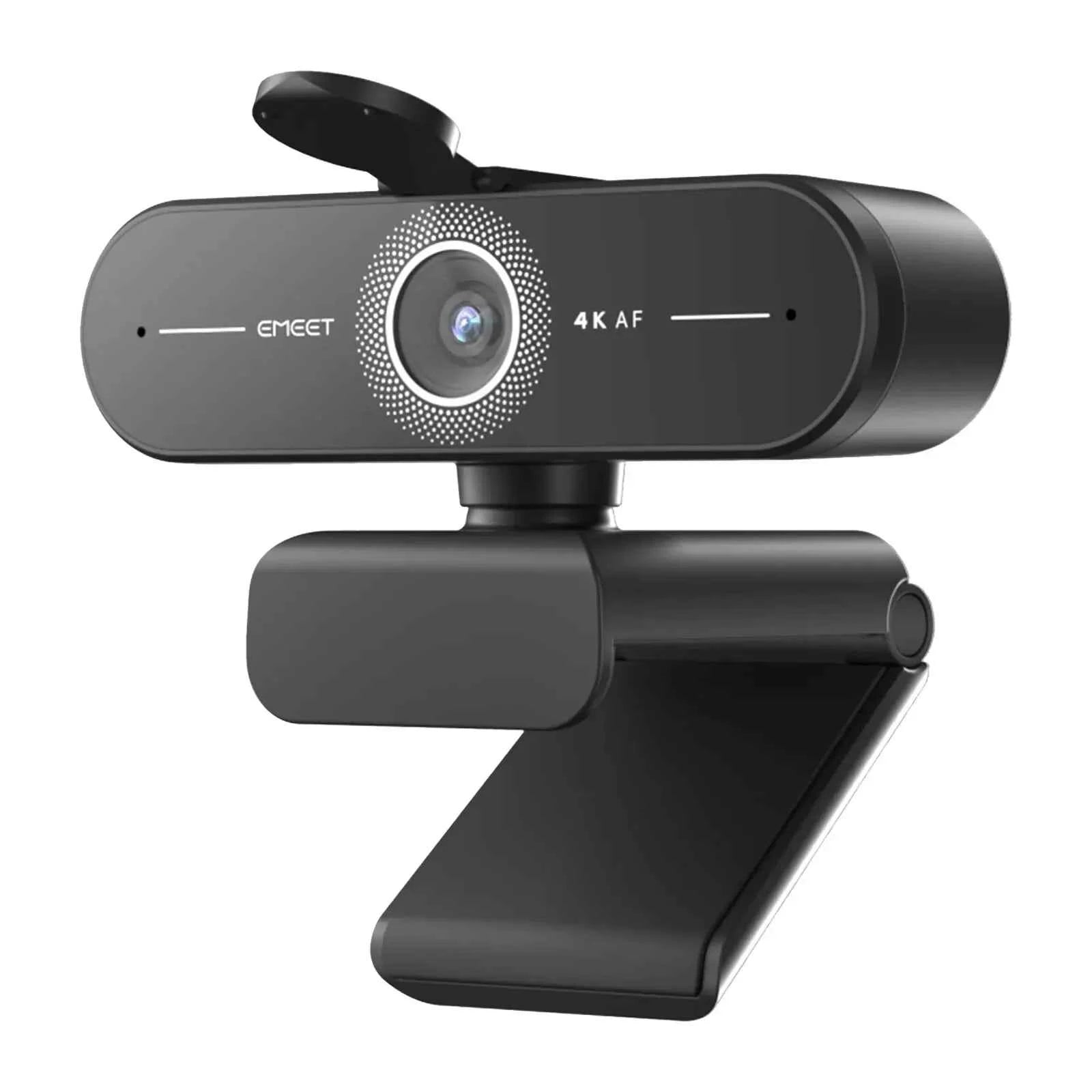 4K Ultra HD Webcam 1080P 60fps Web Camera EMEET C60E Autofocus USB Computer Camera for Live Streaming/ Video Call/ Conference