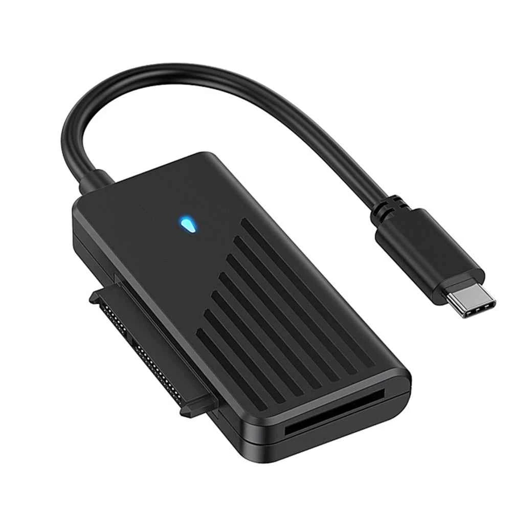 USB3.0 To SATA External Adapter 5Gbps 2.5/3.5 Inch HDD Converter M.2 NGFF Solid State Converter NVME for Desktop Laptop