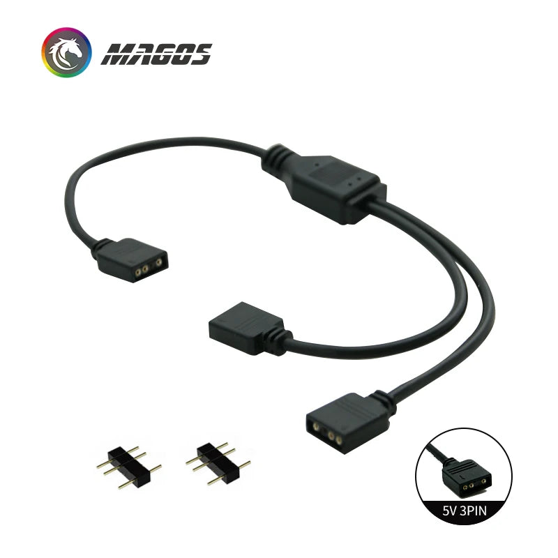 SYNC Motherboard Cable RGB Splitter 12V 4Pin 5V 3Pin Header Addressable RGB Hub Transfer Extension Cable For ASUS GIGABYTE MSI
