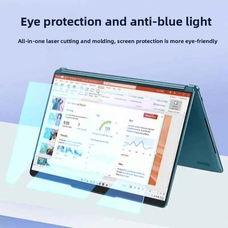 Suitable for 13.3-inch Lenovo Yoga Book9 13IMU9 computer screen film HD anti-reflective anti-blue anti-peeping protective film