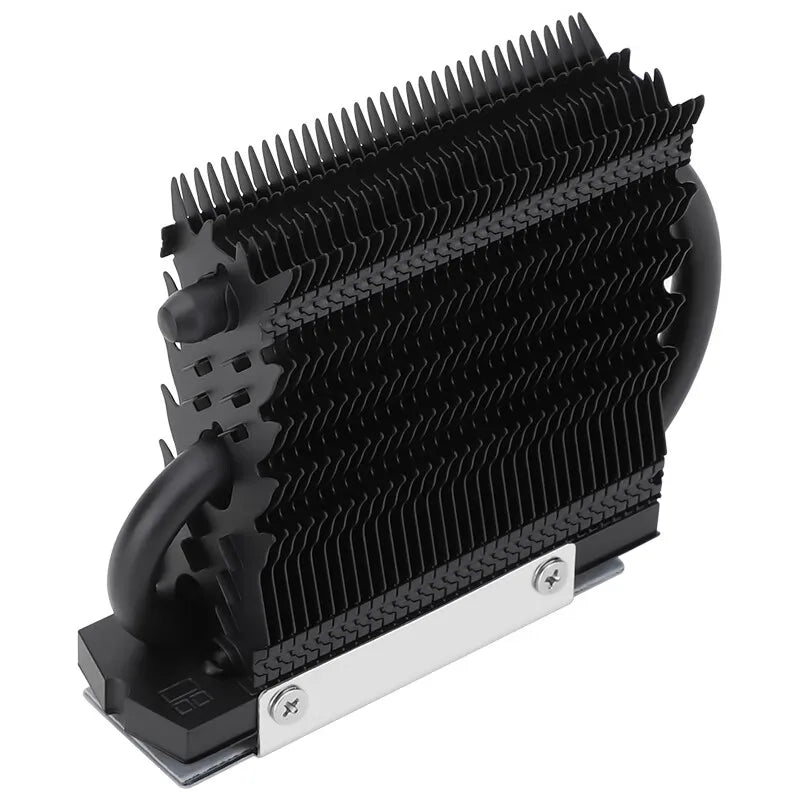 Thermalright HR-09 2280 M.2 Solid State Drive AGHP Heat Pipe Heat Sink Radiator M.2 SSD Cooler Gasket with Thermal Silicone Pad