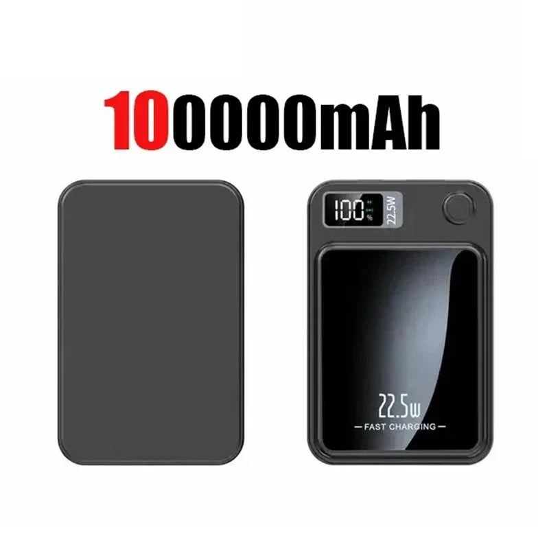Magnetic Wireless Power Bank 200000mAh 22.5W Fast Charging External Battery Charger For Huawei Samsung iPhone PD 20W Powerbank