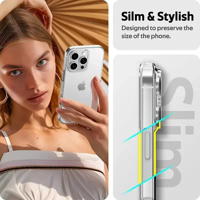 Soft TPU Clear Phone Case For iPhone 16 11 12 13 14 15 Pro Max Mini Ultra-thin Back Cover Case For iPhone 17 XR X XS MAX 8 Plus