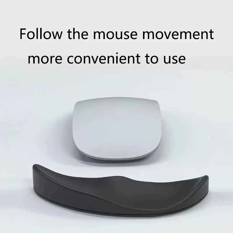 Ergonomic Silicon Mouse Pad Gel Streamline Wrist Rest Non-slip Support Silicone Wrist Rest Vertical Mat Computer Mousepad