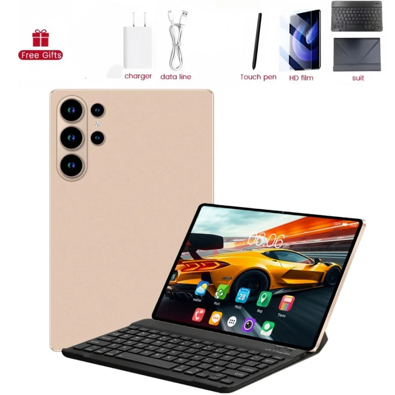 2026 5G Tablet Android 16 Brand New 11 inch 24GB RAM 2TB ROM Tablet 20000mAh 10Core WIFI Bluetooth Network MI Tablet