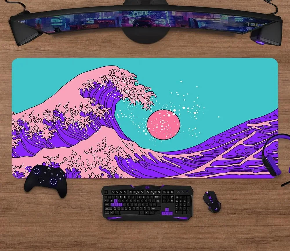 Gaming Mouse Pad Mousepad Gamer Desk Mat Large Keyboard Pad Xll Carpet Computer Table Surface For Accessories Xl Ped Mauspad - WinSupport Tech