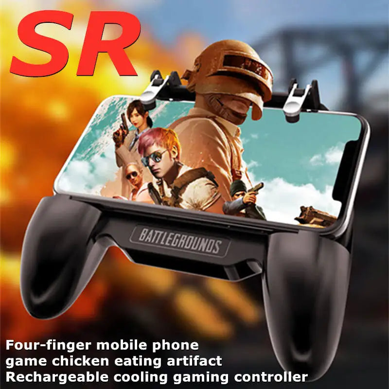 Trigger Free Fire PUBG Controller for Cell Phone Gamepad Joystick Android iPhone Control Mobile Game Pad Pugb Smartphone Command