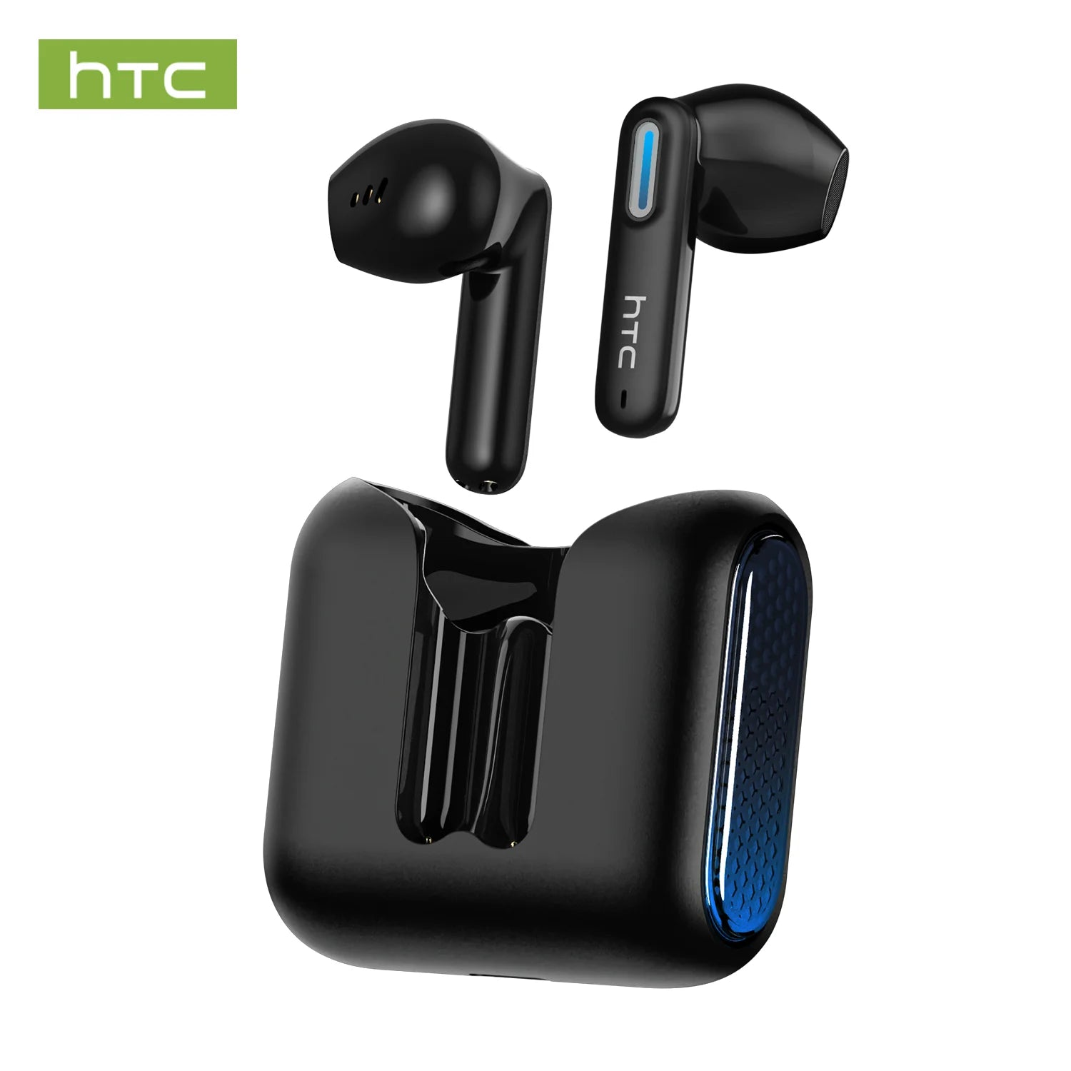 HTC NE49 TWS Wireless Earbuds Bluetooth AI Translator ENC Noise Cancelling 40H Battery Touch Control Stereo Sports Headphones
