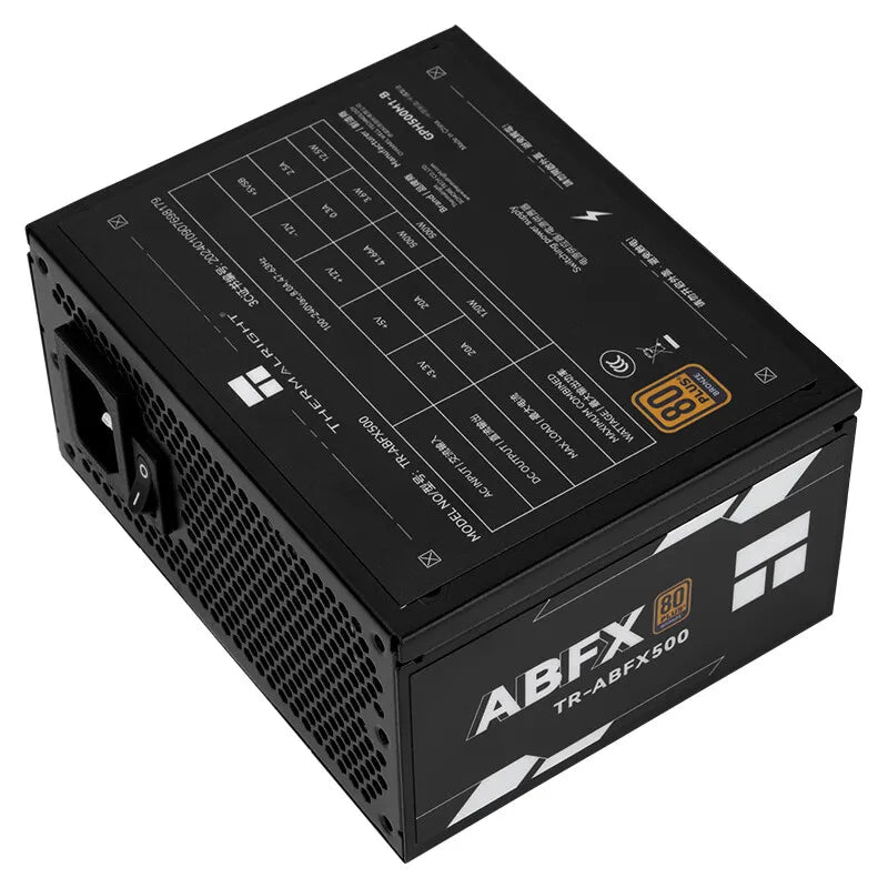 Thermalright TR-ABFX 500 SFX Black Bronze Direct Power Supply，100-240V full voltage Mini Power Supports M-ATX or ATX chassis - WinSupport Tech