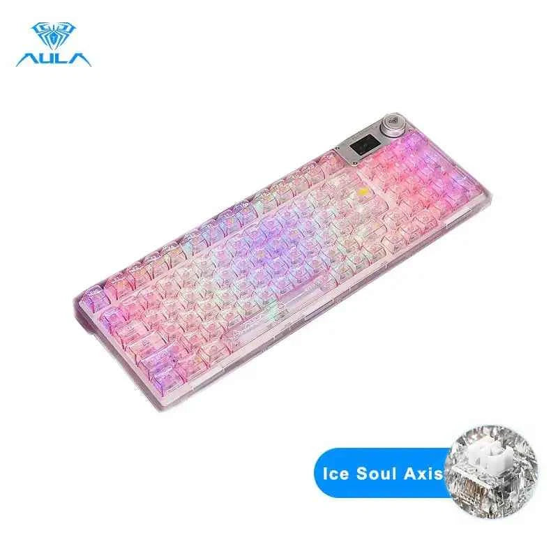 AULA F98PRO (Transparent) Wireless Mechanical Keyboard