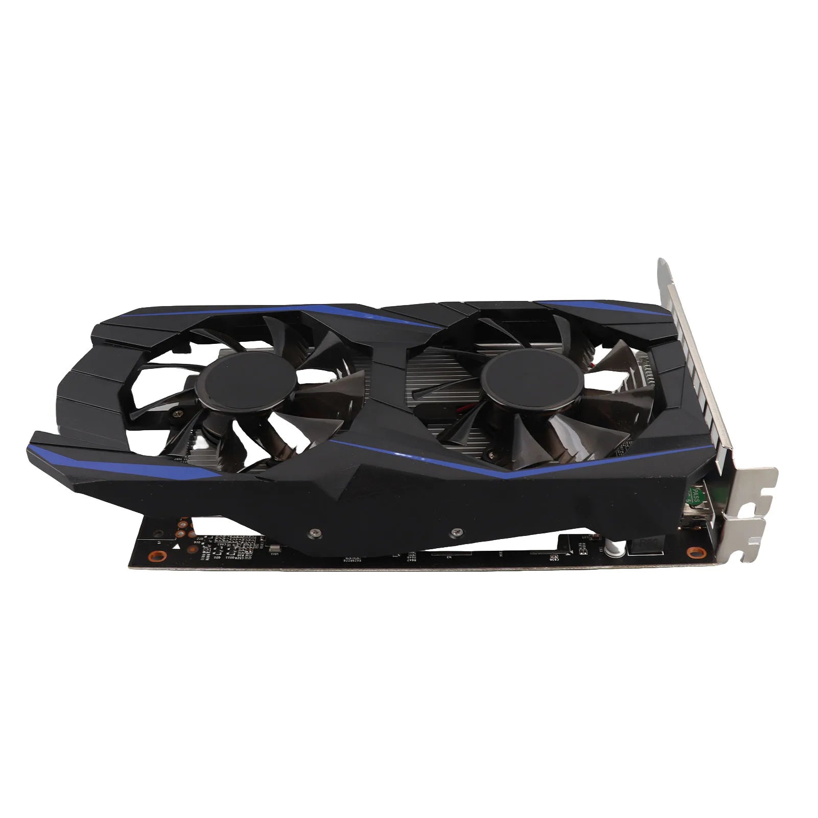 Computer Graphics Card Good Performance Low Noise Graphics Card Small Size 128bit  Bit Width for Dual Fan Desktop Computer