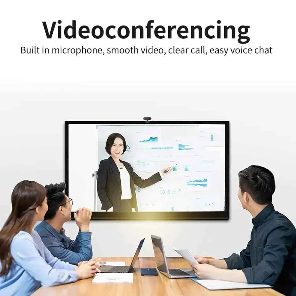 1080P HD Mini Webcam with Mic USB for Laptop Desktop Ideal for Video Calls And Conferences