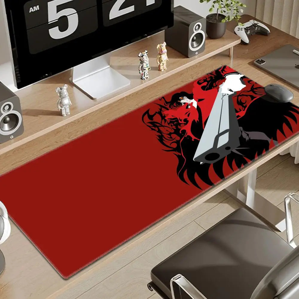 Anime Hellsing Alucard Mousepad Pad Gamer Carpet Computer Mouse Pad Anime Gaming mouse pad High Quality Game Mouse pad gift csgo