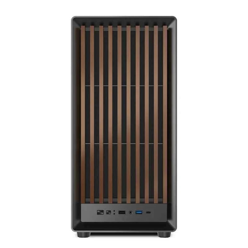 Power Train Zhenjie G1 PC case MATX Wooden panel glass side-transparent support 240/360 water-cooled computer case TYPE-C port