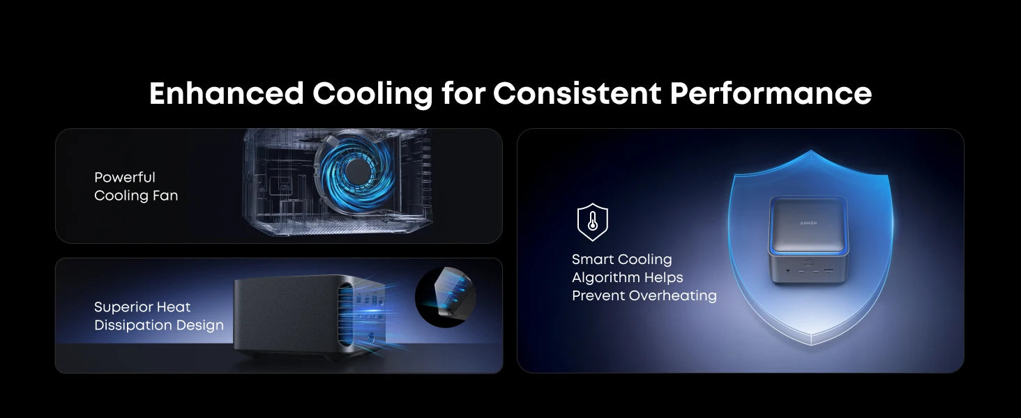 Anker Prime TB5 Docking Station, 14 Ports 140W Charging, 120Gbps Max Transfer, Up To 8K Display For Thunderbolt 5/4 Laptops