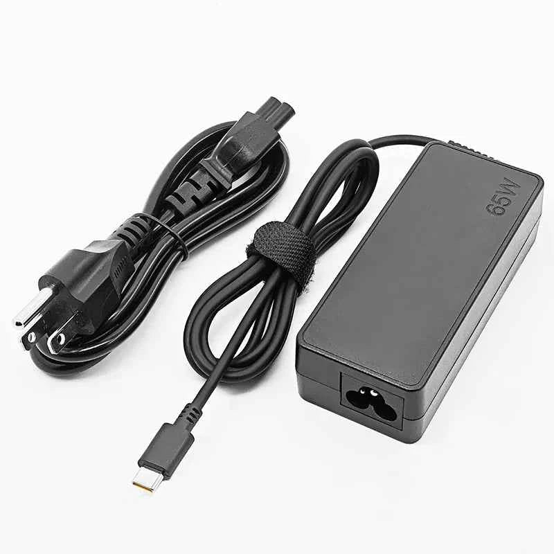 65W 20V 3.25A USB Type-C Laptop Power Adapter AC Charger For Lenovo Thinkpad X1 Carbon Yoga X270 X280 T580 P51 P52s E480 E470