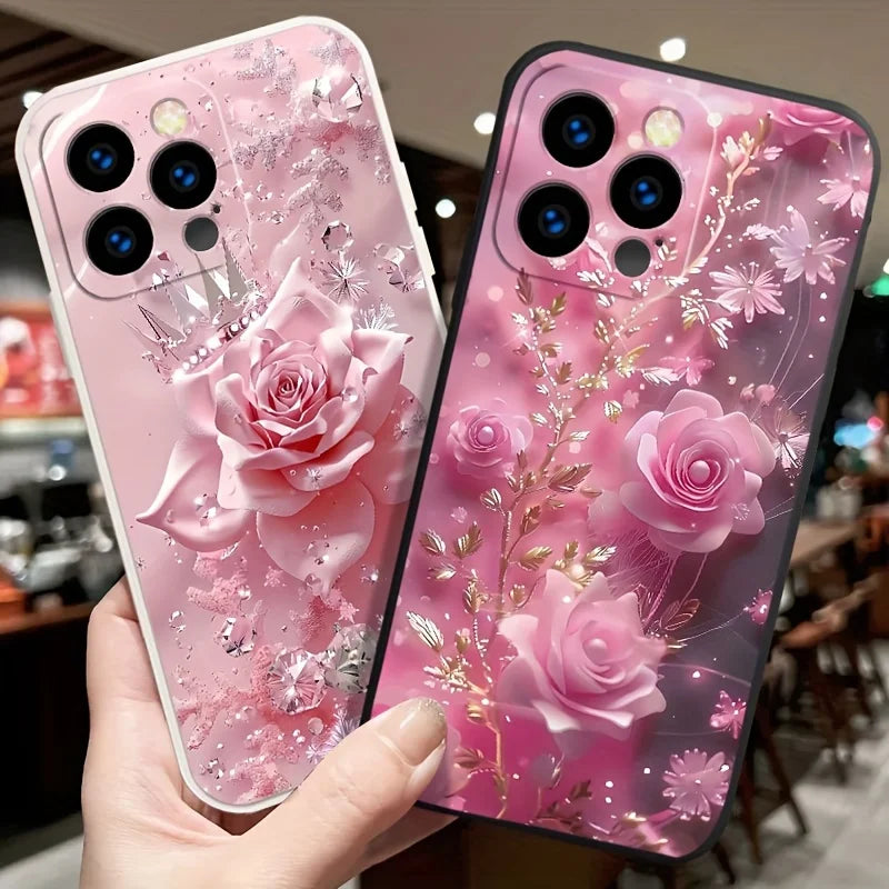Cute and stylish cartoon phone case, compatible with multiple iPhone17 16 15 14 13 12 11Pro Max Plus