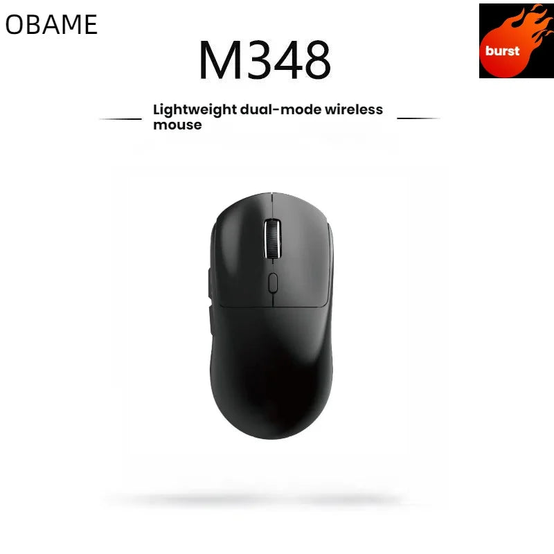 New M348 Wireless Bluetooth Lightweight Esports Game Mouse 6400DPI Mobile Battery Long Battery Life 2.4GHz Wireless Receiver